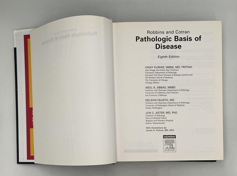ROBBINS AND COTRAN Pathologic Basis Of Disease Eighth Edition Saunders Hardcover gallery