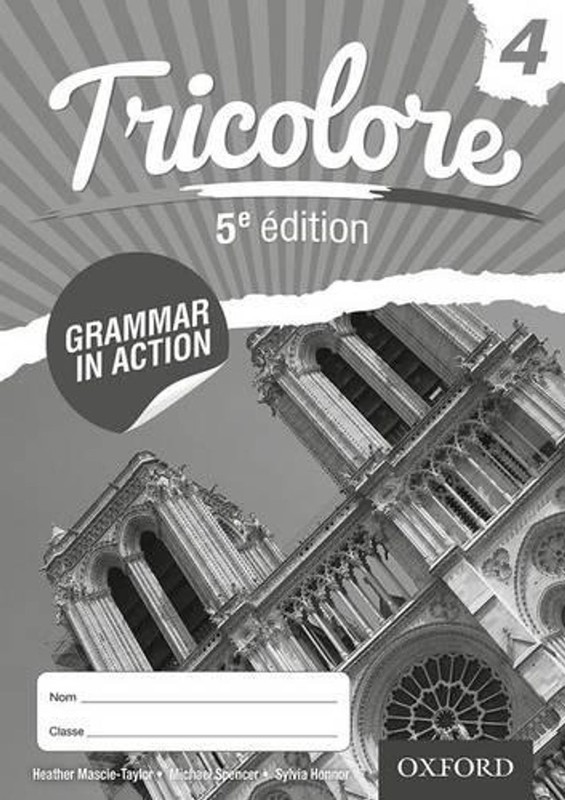 Tricolore Grammar in Action 4 (8 Pack) by Heather Mascie-Taylor (English) Book &