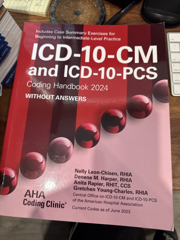 ICD-10-CM and ICD-10-PCS Coding Handbook Without Answers 2024