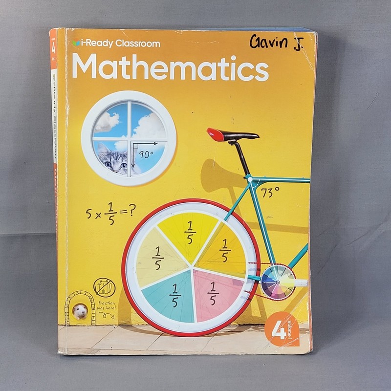 i-Ready Classroom Mathematics Volume 1 Textbook Hardcover Illustrated