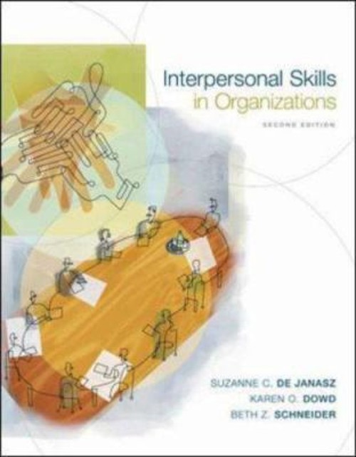 Interpersonal Skills in Organizations Paperback