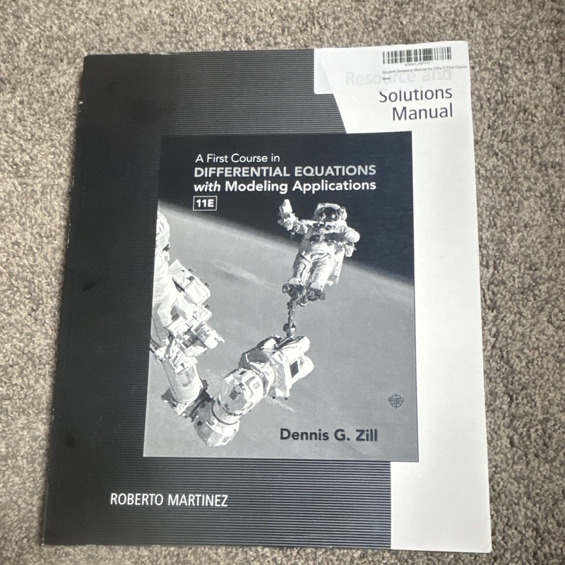 Cengage Learning Solutions Manual First Course Differential Equations 11th Zill
