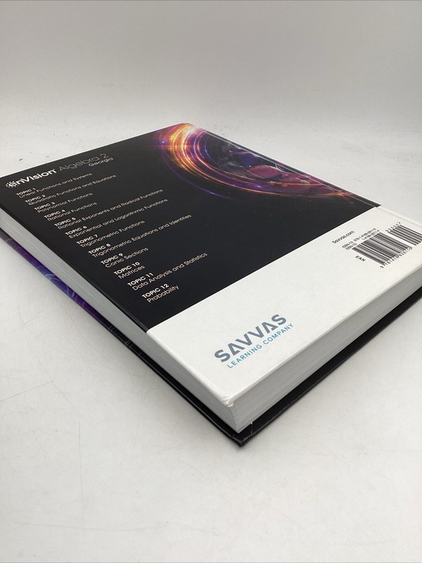 EnVision Algebra 2 Georgia Student Edition Savvas Learning Company Textbook gallery