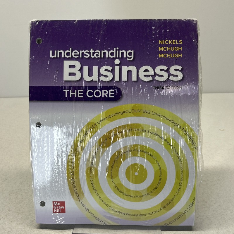 Understanding Business The Core 3rd Ed New and Sealed Loose Leaf