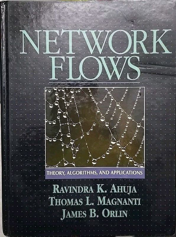 Network Flows: Theory, Algorit – Hardcover – ACCEPTABLE