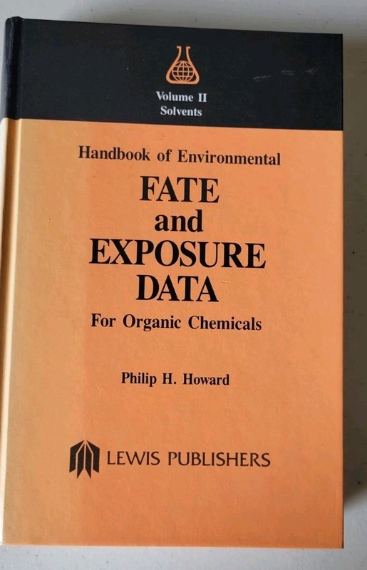 Handbook Of Environmental Fate And Exposure Data Volume 2