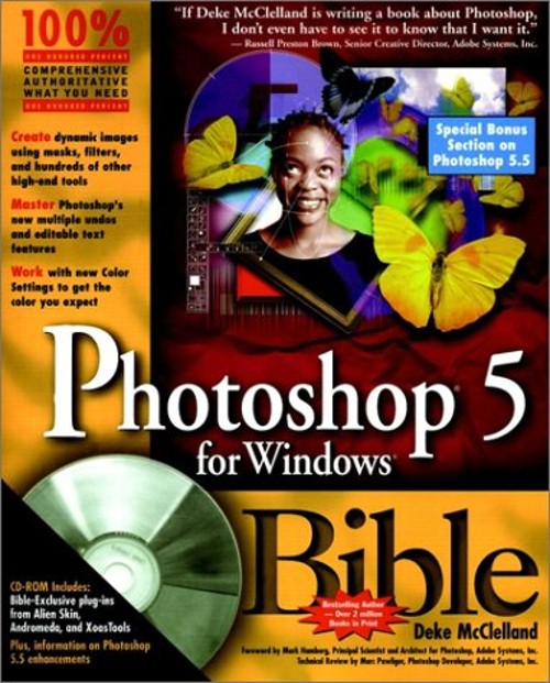 Photoshop 5 for Windows Bible Paperback Deke McClelland