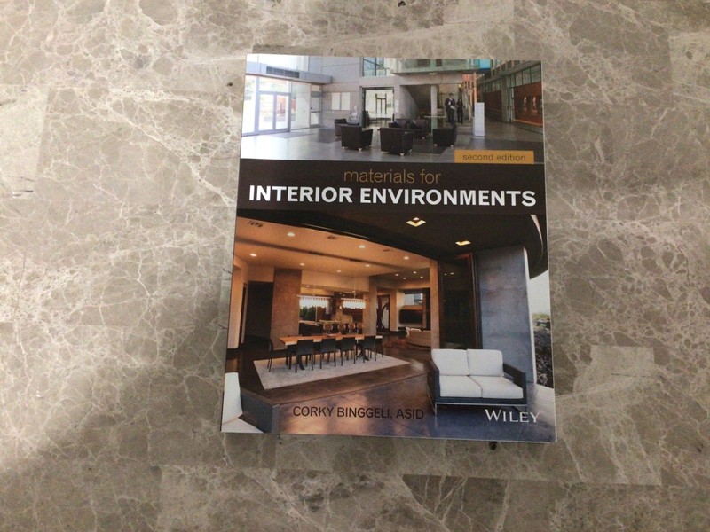 Materials for Interior Environments 2nd Edition by Binggeli, Corky