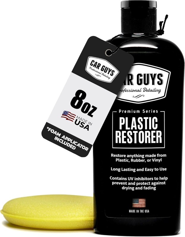 Plastic Restorer - 8 Oz - Black gallery