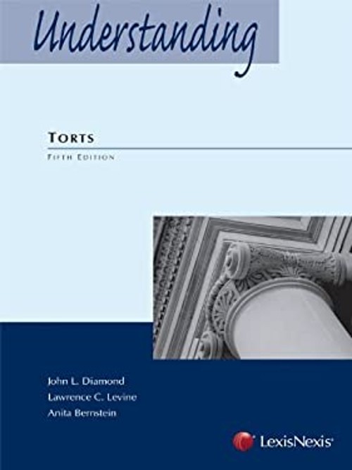 Understanding Torts Paperback Anita, Levine, Lawrence, Diamond, J