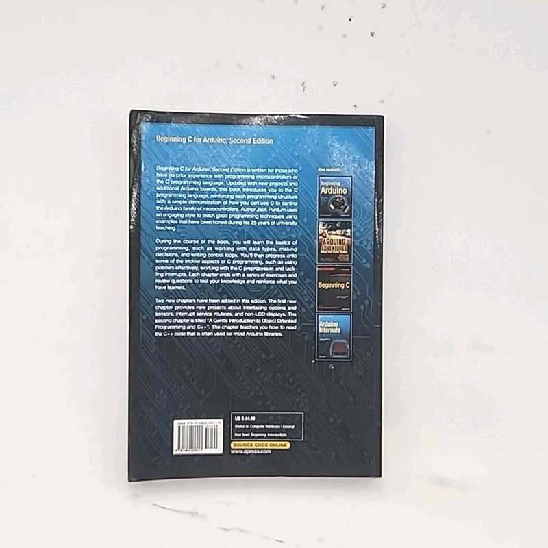 Beginning C for Arduino, Second Edition by Jack Purdum 2015 Paperback Book gallery