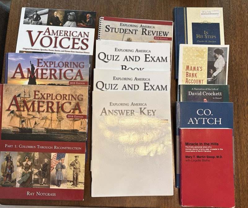 Exploring America 2019 Edition Notgrass American History Package