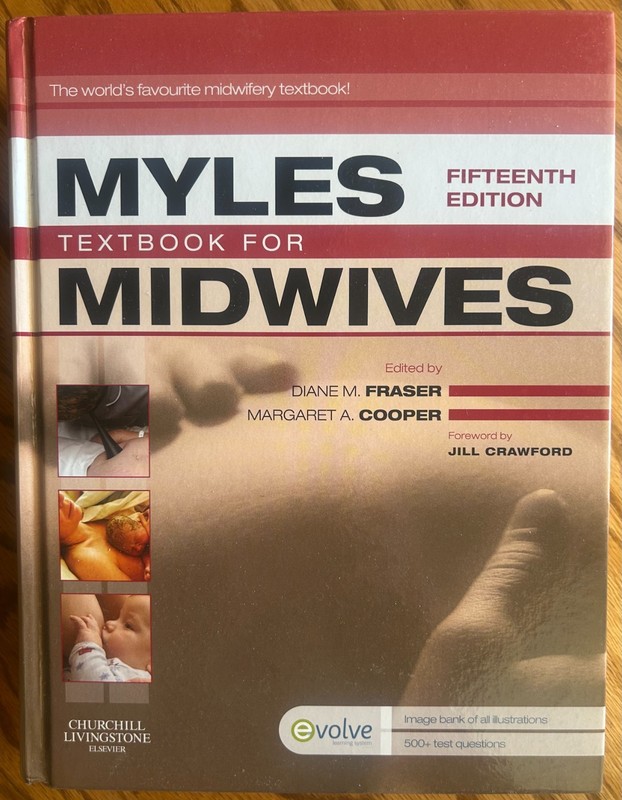 Myles Textbook for Midwives – 15th Edition Hardcover (Like New)