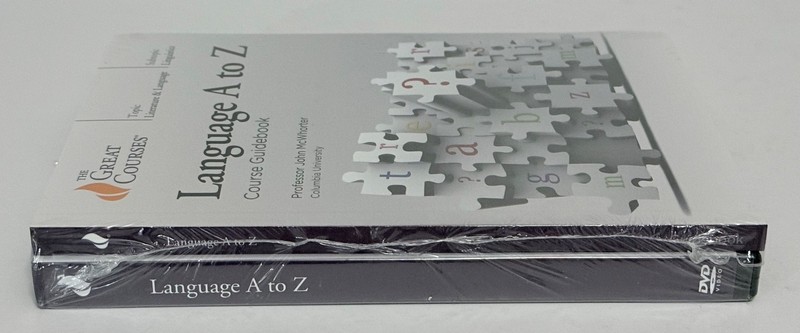 Great Courses : Language A to Z by John McWhorter Guidebook & 2 DVDs 2020 NEW gallery