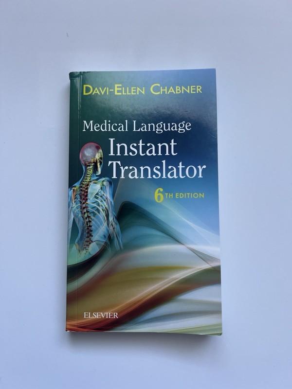 Medical Language Instant Translator by Davi-Ellen Chabner (2016, Trade…
