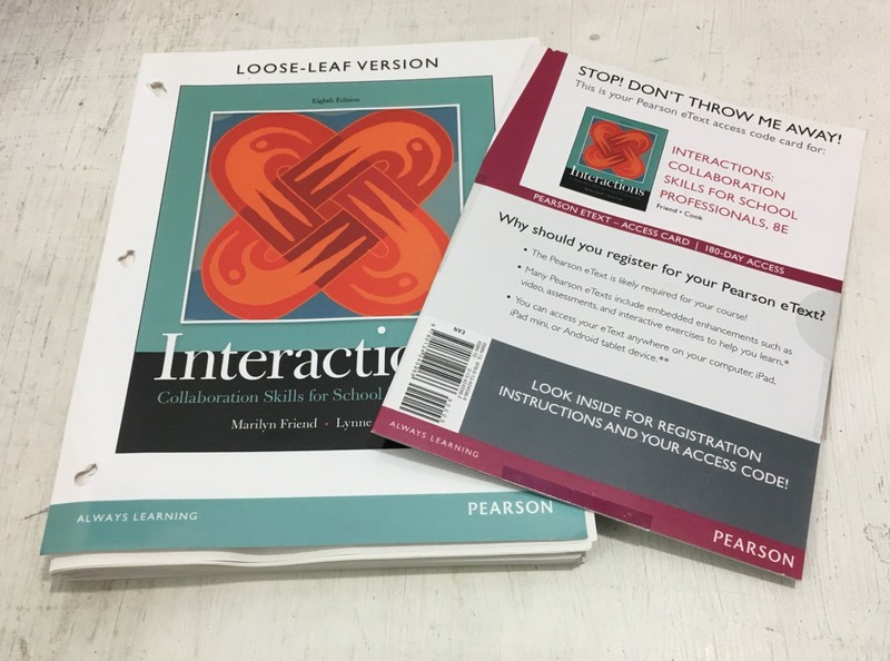 Interactions: Collaboration Skills Eighth 8th Edition w/ACCESS CODE Loose Leaf