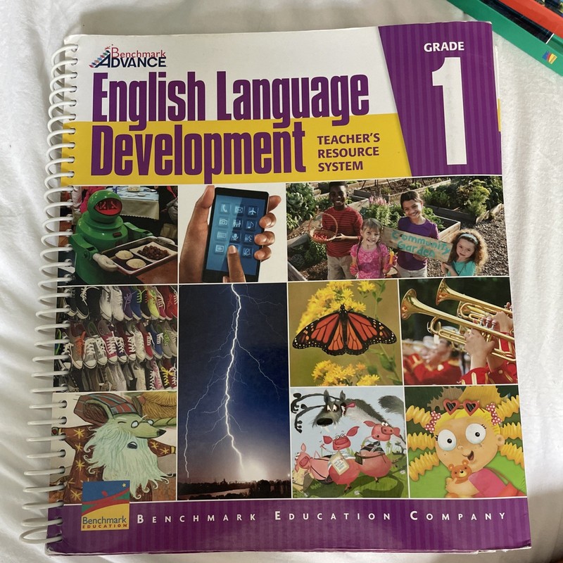 Benchmark Advance, English Language Development, Teacher Resource System, Gr…