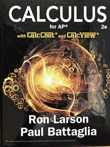 Calculus for AP – Hardcover, by Larson Ron – Very Good d