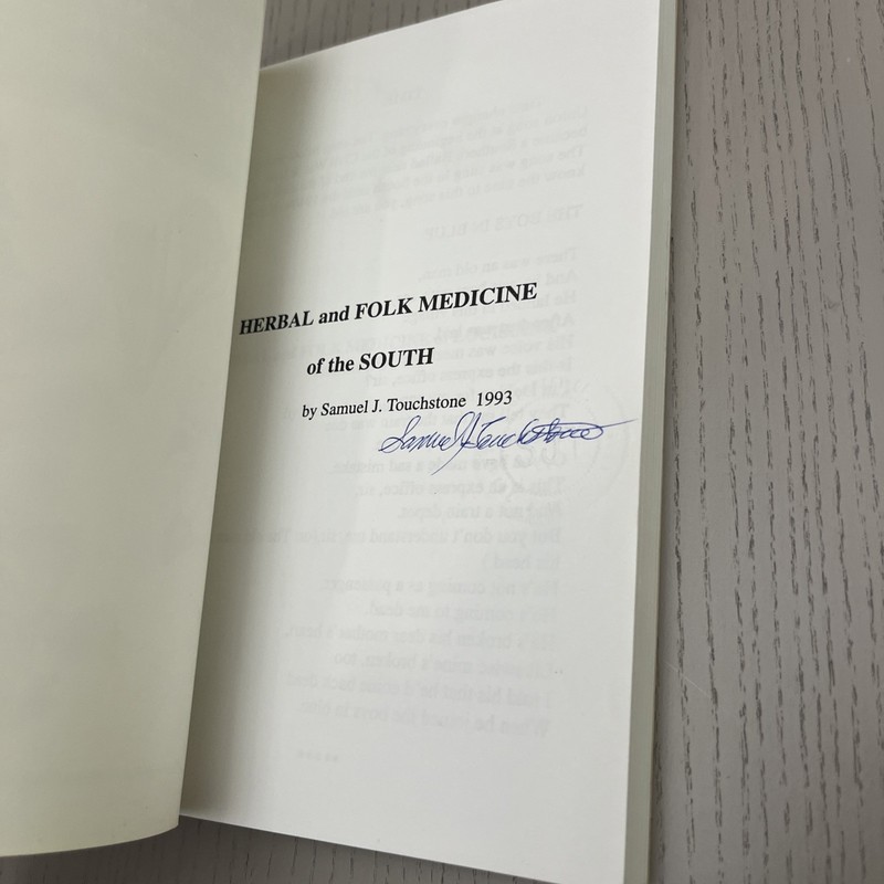Herbal and Folk Medicine of Louisiana and the South by Touchstone signed gallery