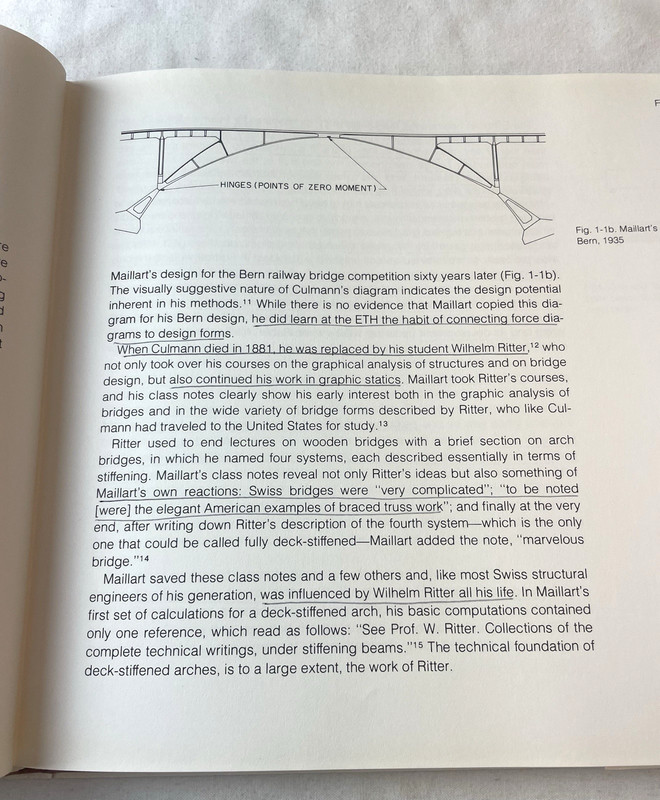 Robert Maillart's Bridges: The Art of Engineering by David P. Billington HC DJ gallery