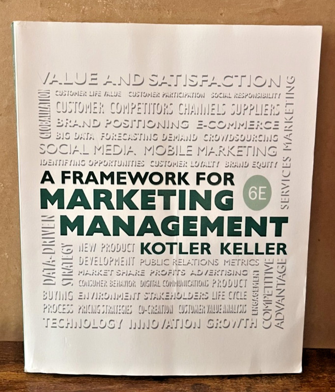 Framework for Marketing Management by Philip. Kotler Paperback