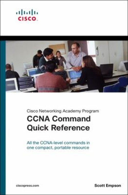 CCNA Command Quick Reference Paperback Scott Empson