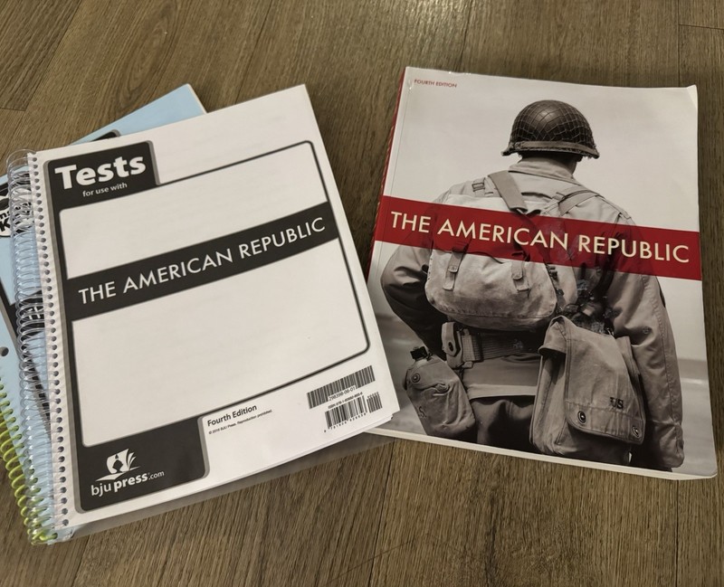 BJU THE AMERICAN REPUBLIC 4th Edition