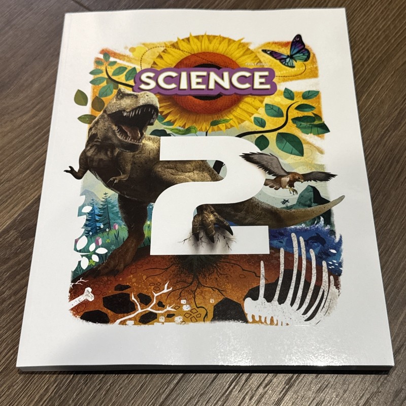BJU Press Science 2 Student Textbook 5th Edition Paperback NEW 2nd Grade