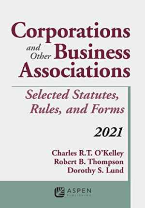Corporations and Other Business – Paperback, by Charles R. T. – Good
