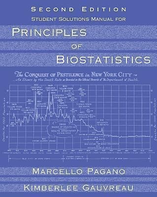 Student Solutions Manual for Pagano/Gauvreau’s Principles of Biostatistics