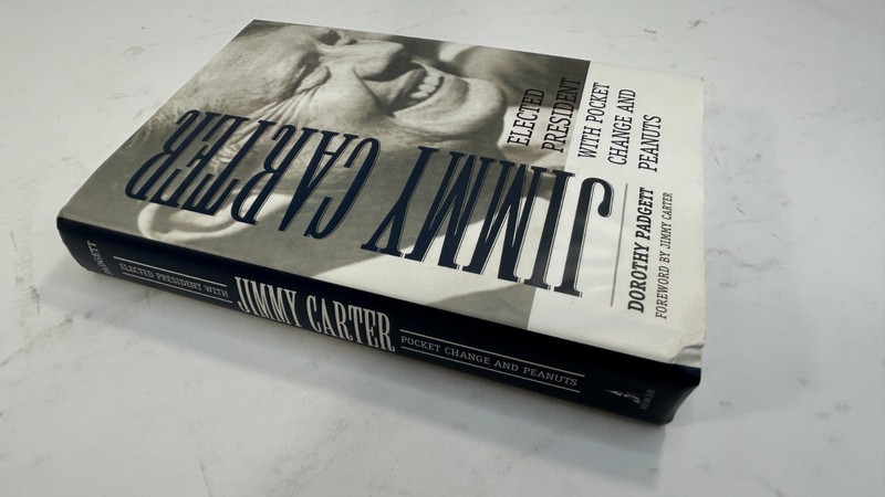 Jimmy Carter Elected President with Pocket Change and Peanuts-Signed & Inscribed