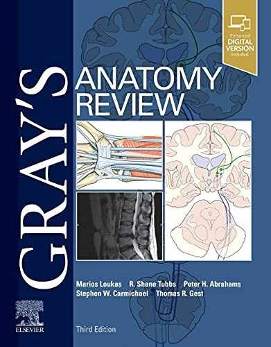 Gray’s Anatomy Review: with STUDENT – Paperback, by Loukas MD PhD – Very Good