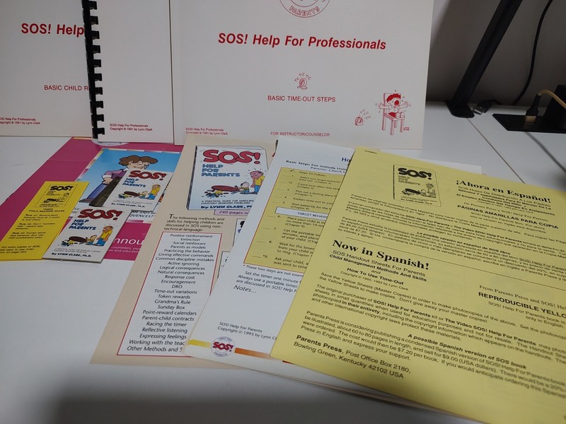 SOS Help For Parents Professionals Kit - Cassette Tape Manuals Books Worksheets gallery