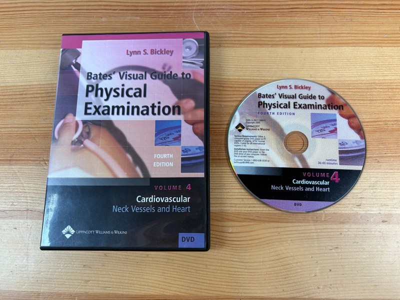 Lynn S. Bickley Bates’ Visual Guide to Physical Examination Vol. 4 DVD Heart