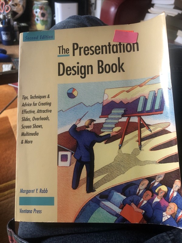 THE PRESENTATION DESIGN BOOK: TIPS, TECHNIQUES & ADVICE By Margaret Y. Rabb