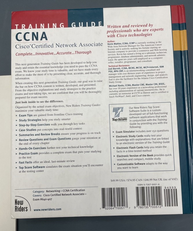 CCNA Training Guide Exam 640-407 (The Training Guide Series) gallery