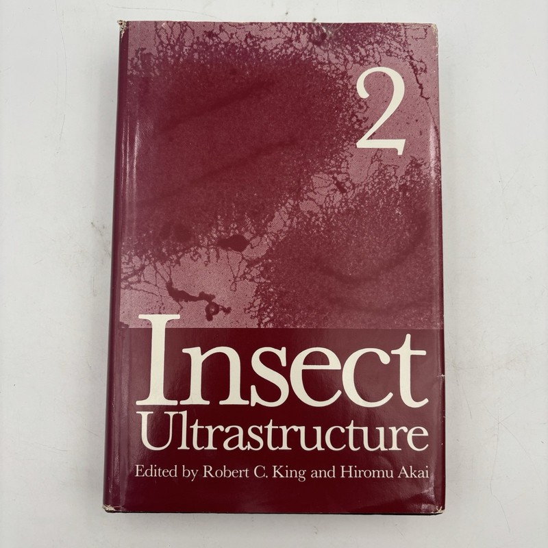 Insect Ultrastructure Vol 2 King Akai | Plenum Press Microscopy Biology