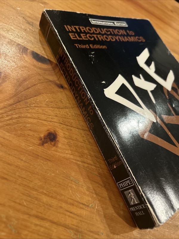 Introduction to Electrodynamics 3rd Ed Intl Ed by David J. Griffiths Paperback gallery