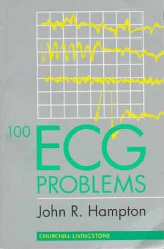 100 ECG Problems – Paperback, by Hampton DM MA DPhil FRCP FFPM FESC – Very Good
