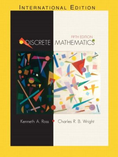 Discrete Mathematics Paperback Charles, Ross, Kenneth Wright