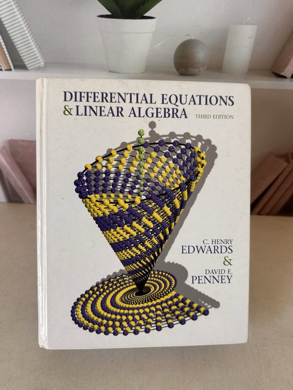 Differential Equations and Linear Algebra by C Henry Edwards