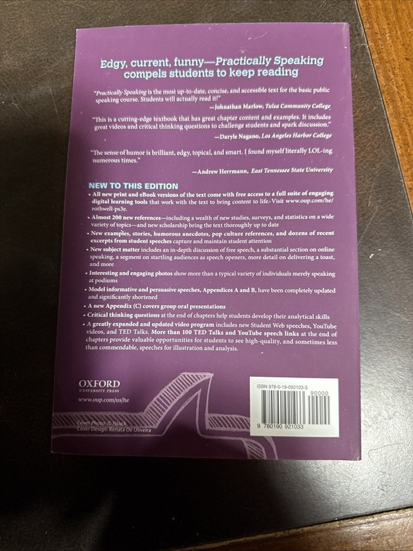 Practically Speaking by J. Dan Rothwell (2019, Other) gallery