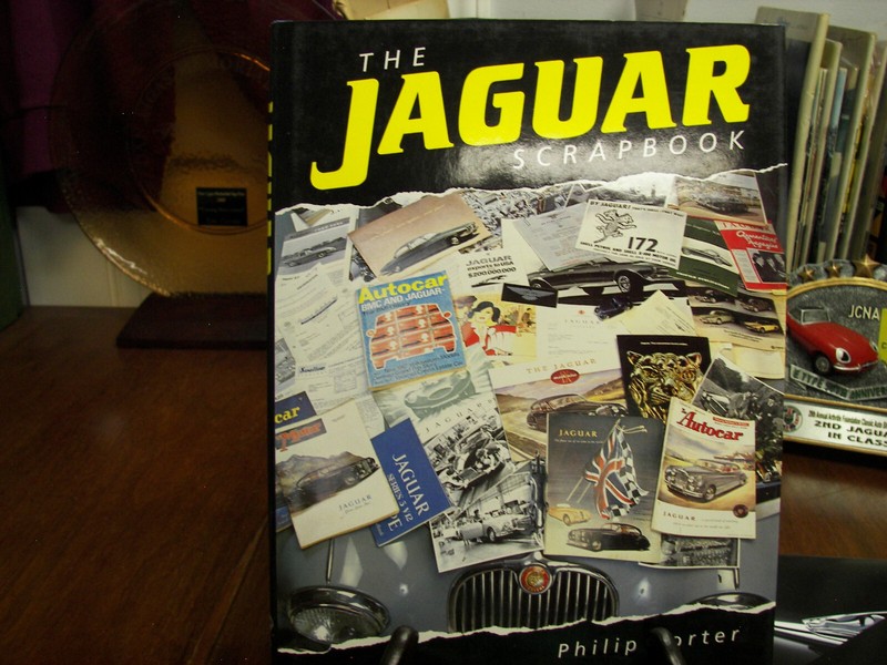 Jaguar Scrapbook by Philip Porter (1990, Hardcover)