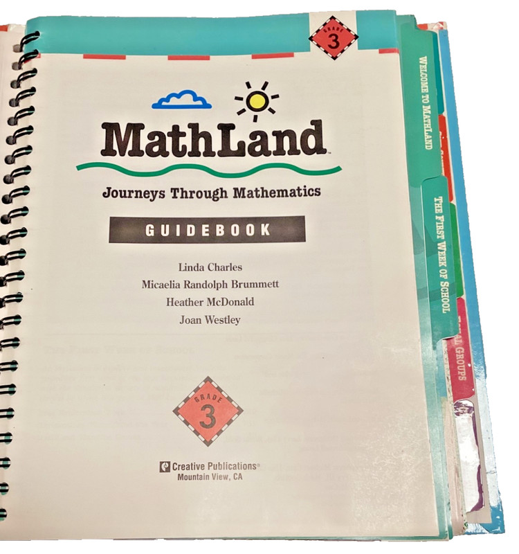 MathLand Journeys Through Mathematics Guidebook Grade 3 Teacher Edition HC gallery