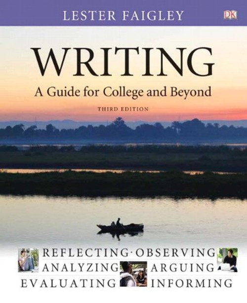 Writing : A Guide for College and Beyond Hardcover Lester B. Faig