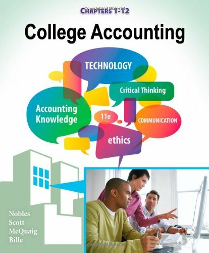 College Accounting A Career Approach by Tracie L Nobles / Scott