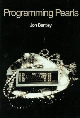 Programming Pearls by Bentley, Jon Louis