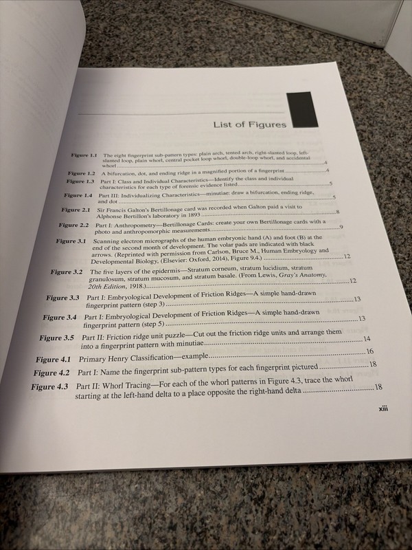 Fingerprint Analysis Laboratory Workbook Second Edition by Daluz (Tradeback) gallery