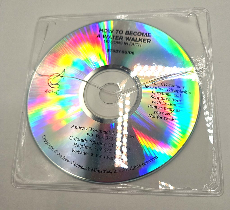 How To Become A Water Walker Study Guide Andrew Wommack Spiralbound With CD gallery