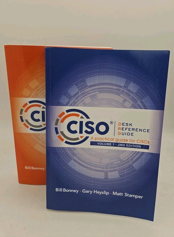 CISO Desk Reference Guides Vol 1 And 2 Stamper 2nd Ed VG Cond Softcovers P2